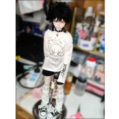 仅娃衣】适用于bjd4分6分娃衣bjd四分六分娃衣套装 夏日款休闲装