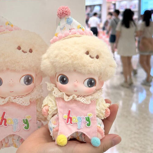 仅娃衣】适用于DIMOO新生日记系列15cm搪胶玩偶娃衣快乐号角套装