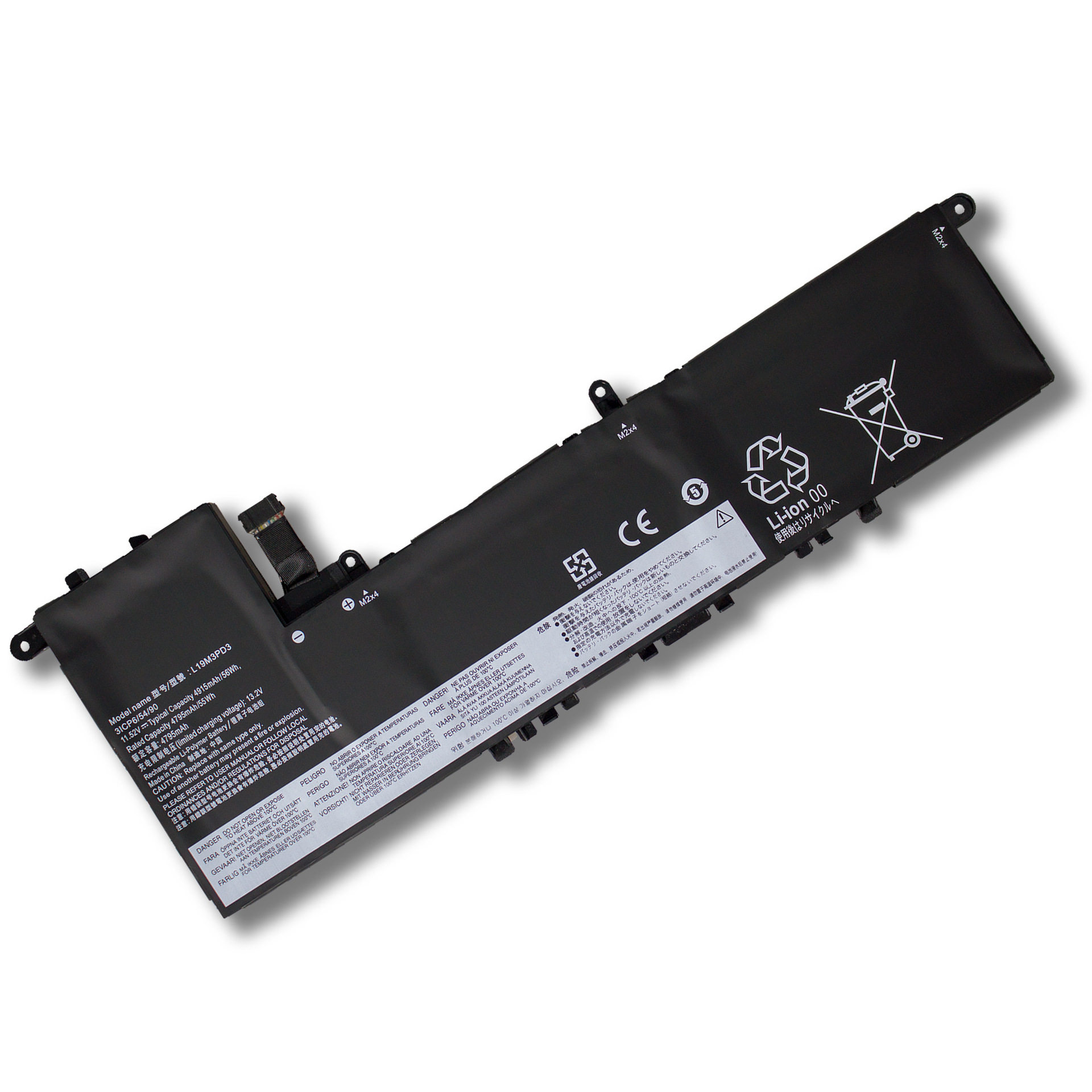 全新用联想小新Pro-13 19/20/21年 L19M3PD3 L19D3PD3笔记本电池