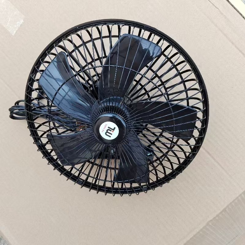 车载风扇电动车三轮车摆摊户外夜市车电瓶车60v48v12v-85v12v风扇