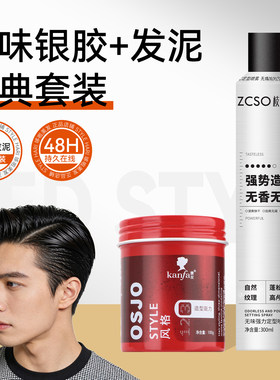 黑人头哑光发泥+银胶套装