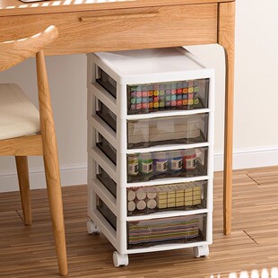 办公桌下文件收纳柜抽屉桌底收纳架收纳盒书桌神器移动桌面置物架