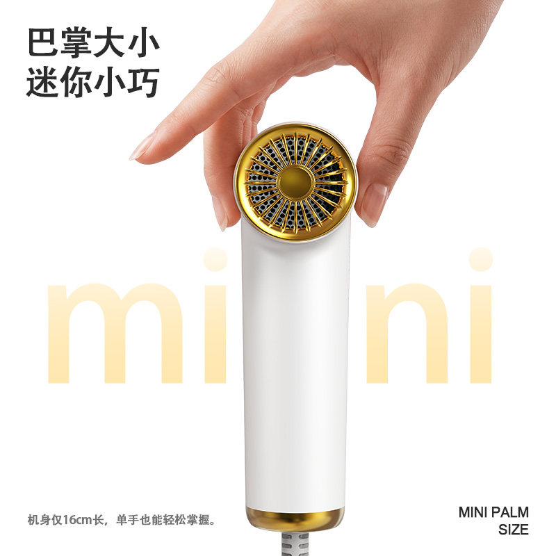 PALSON迷你高速电吹风家用学生宿舍吹风机正品负离子恒温冷热风