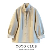 高级感百搭时髦外套潮 大码 品牌折扣韩版 蕾丝拼接冲锋衣女2026春季