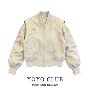 品牌折扣韩系休闲棒球棉服女2026春季 百搭宽松小众设计感外套 大码