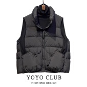 品牌折扣胖MM韩版 立领羽绒马甲女2025加厚外穿坎肩背心马夹外套女