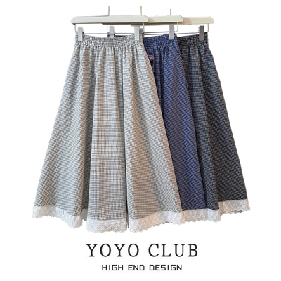 韩版夏季文艺小清新半身裙