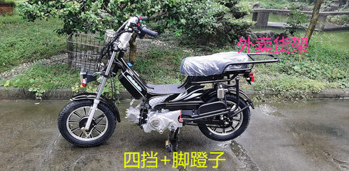 四冲程建设燃油发动机外卖摩托车