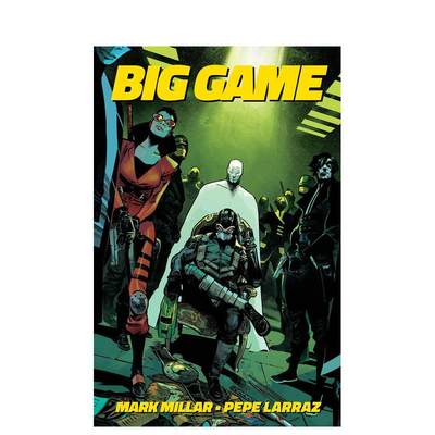 【预 售】大型游戏英文漫画图书简装Big Game Mark Millar著Image Comics进口原版图书