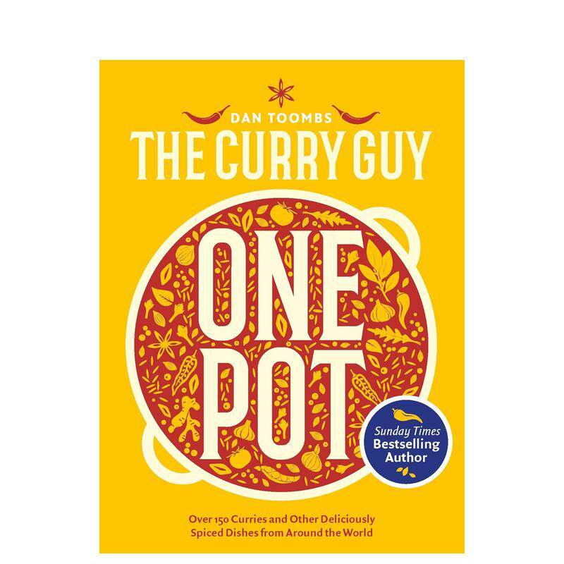 【预售】咖喱乱炖150 多道咖喱菜肴Curry Guy One Pot英文餐饮Dan Toombs精装进口原版书Quadrille Publishing Ltd9781787139206