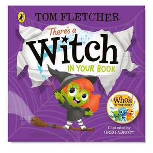 【预售】你的书中有一个女巫 There's a Witch in Your Book英文儿童绘本原版图书进口书籍Puffin Fletcher, Tom