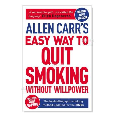 【预 售】艾伦·卡尔不用意志力戒烟的简单方法英文生活综合Allen Carr's Easy Way to Quit Smoking Without WillpowerAllen Carr