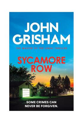 【现货】【法庭派推理大师John Grisham】悬铃木审判Sycamore Row英文文学小说John Grisham平装Hodder & Stoughton进口原版书978
