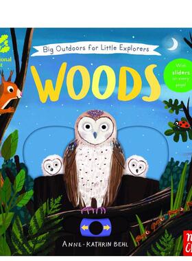 【现货】小小探险家的大户外活动森林【Big Outdoors for Little Explorers】National Trust英文儿童趣味Anne-Kathrin Behl纸板书