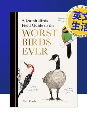 【现货】史上糟糕鸟类的蠢鸟观察指南英文生活综合进口原版图书平装【Dumb Birds】A Dumb Birds Field Guide to the Worst Bi