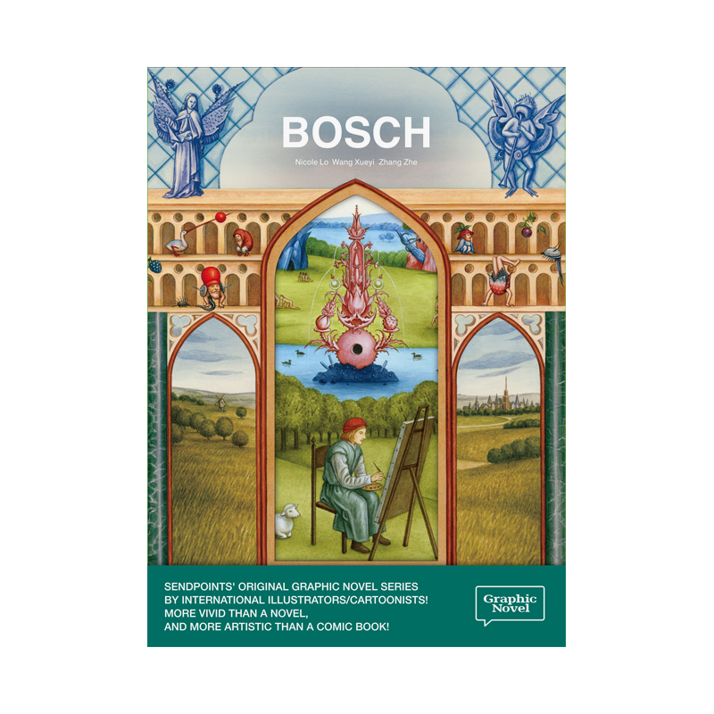 【现货】【Graphic Novel Series】BOSCH，博斯 朝圣之癫 善本英文艺术 精装 艺术类原版书 SendPoints善本出版