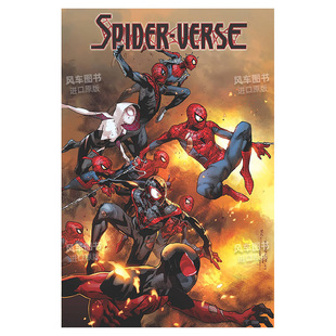 蜘蛛宇宙蜘蛛军团精选集英文漫画精装 Christos Geddon 预售 Marvel Omnibus 书Spider 进口原版 Slott Verse Dan Spider