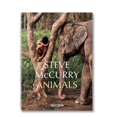 【预售】史蒂夫-麦克里 动物STEVE MCCURRY ANIMALS 英文摄影集综合作品Reuel GoldenTASCHEN精装进口原版书9783836597036