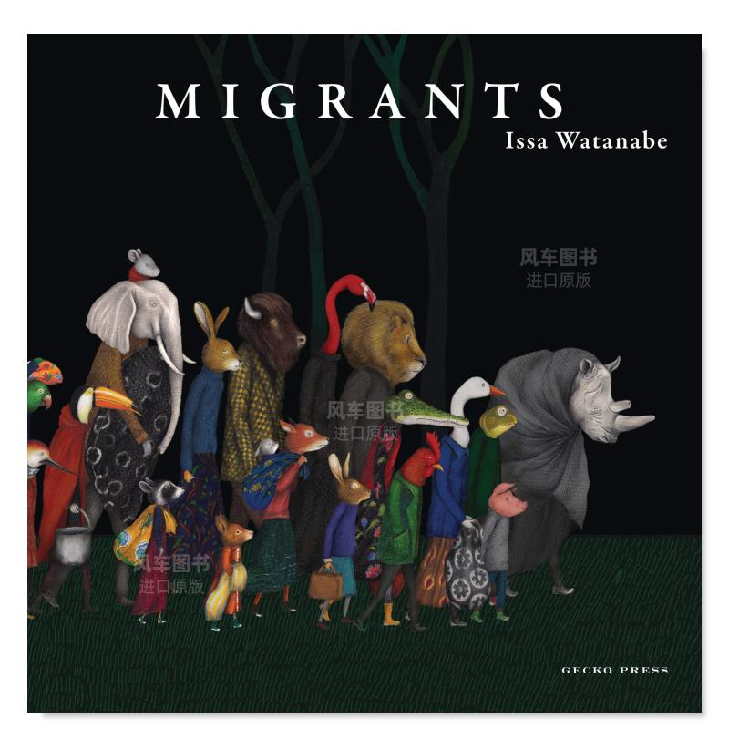 【预售】移居者 Migrants英文儿童绘本人际关系Issa Watanabe进口原版