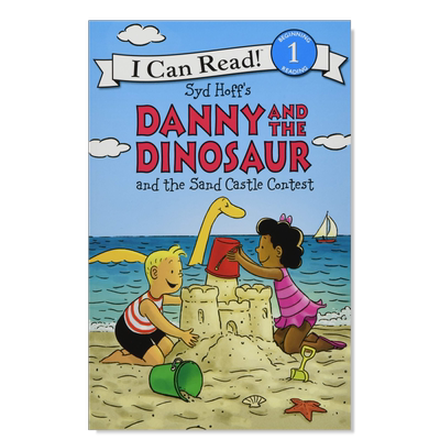 【现货】【丹尼和恐龙】沙堡比赛英文儿童分阶阅读进口原版书Danny and the Dinosaur and the Sand Castle Contest Hoff著Ha