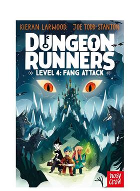 【预售】地牢跑者 尖牙突袭Dungeon Runners  Fang Attack英文儿童桥梁书Kieran Larwood Joe Todd-Stanton平装Nosy Crow UK进口原