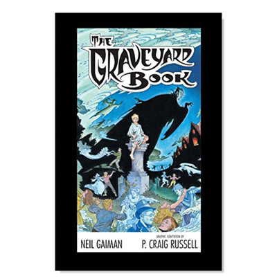 【现货】墓地书漫画小说单卷特别限量版英文儿童分阶阅读进口原版书Graveyard Book Graphic Novel Single Volume Special Li
