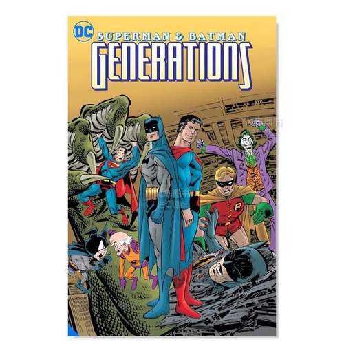 【现货】【DC Comics】超人与蝙蝠侠世代选集英文漫画精装进口原版书Superman & Batman: Generations Omnibus John Byrne