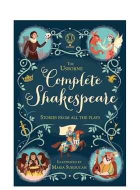 【预售】莎士比亚全集所有剧本的故事Complete Shakespeare英文儿童故事Milbourne  AnnaUsborne children’s books进口原版书978