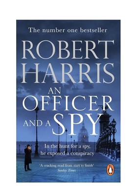 【预售】军官与间谍 罗曼·波兰斯基执导电影《我控诉》脚本英文文学小说进口原版外版书平装14岁以上【Robert Harris】An Offic