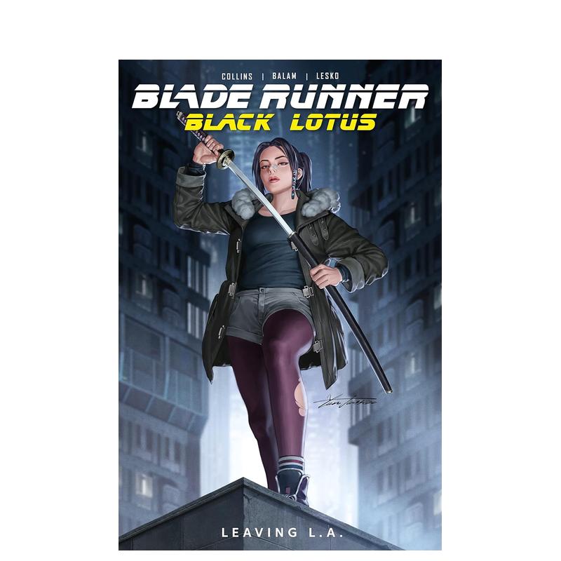 【预售】银翼杀手黑莲花离开洛城英文漫画进口原版书Blade Runner Black Lotus: Leaving L.A. Nancy CollinsTitan Books
