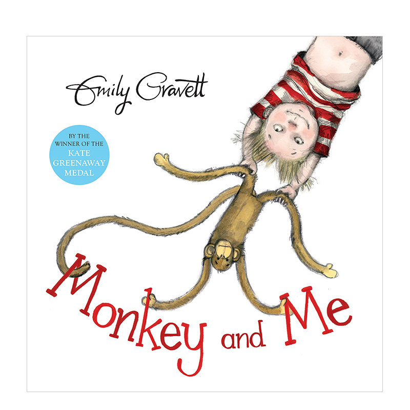 【现货】monkey and me 猴子与我 emily gravett绘本 英文原版儿童童