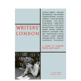 London英文旅行Carrie Kania平装 ACC Books进口原版 伦敦作家Writers’ Art 书9781788840460 预售