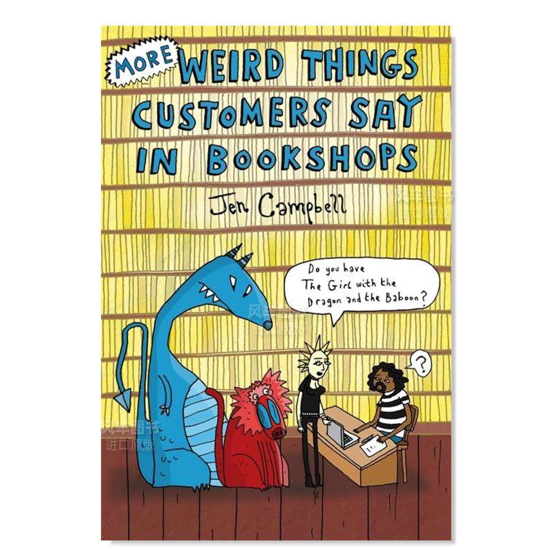 【预售】【英国电影电视艺术学院奖获得者Brothers McLeod】书店怪谈 More Weird Things Customers Say in Bookshops英文生活综