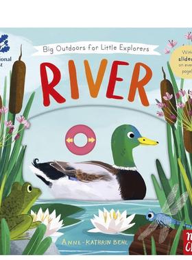 【现货】小小探险家的大户外活动 河流【Big Outdoors for Little Explorers】National Trust英文儿童趣味Anne-Kathrin Behl纸板