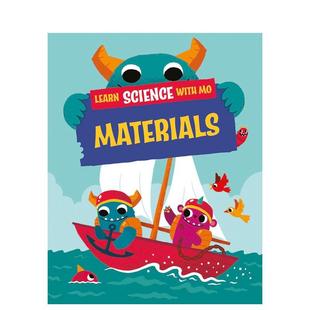 Science with 9岁进口原版 预售 书9781526319210 Wayland6 和莫莫一起学科学材料Learn Mason平装 Mo英文儿童绘本知识百科Paul