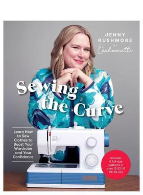 【预售】缝出曲线如何缝制衣服Sewing the Curve英文服装设计Jenny Rushmore活页Hardie Grant Books进口原版书9781837830763