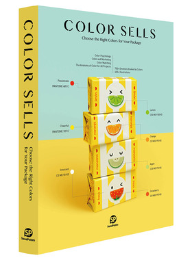 【现货】包装配色指南善本英文平面设计平装进口原版外版书籍Color Sells: Choose the Right Colors for Your Package