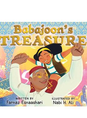 【预售】巴巴琼的宝藏英文儿童绘本人际关系进口原版书精装Babajoon'S Treasure ESNAASHARI  FARNAZ S&S Books for Young Reade