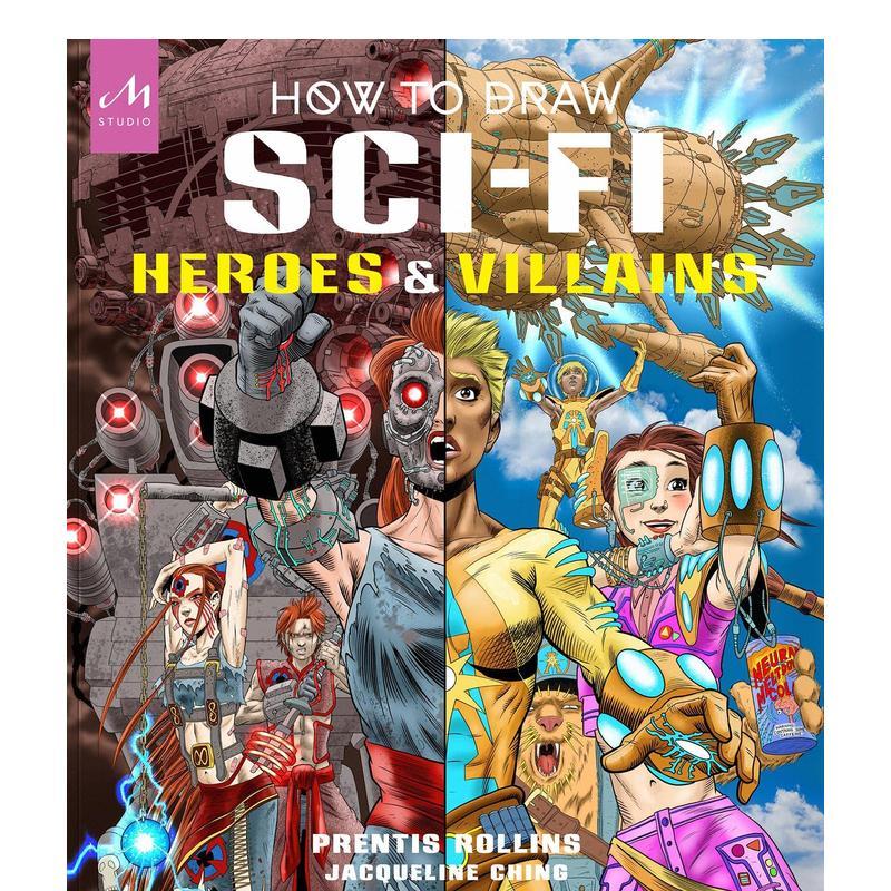 如何绘制科幻英雄和反派角色 H