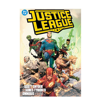 【现货】【DC Comics】正义联盟 by斯科特斯奈德和詹姆斯泰尼翁四世 合集卷2Justice League by Scott Snyder 英文漫画Scott Snyd
