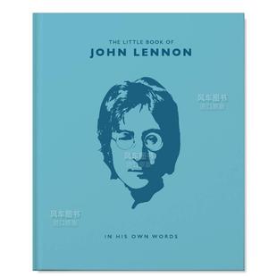 约翰·列侬小书 英文音乐 The Lennon Guide Words Own 预 John 售 原版 进口书籍 Little 图书外版 非官方指南 His