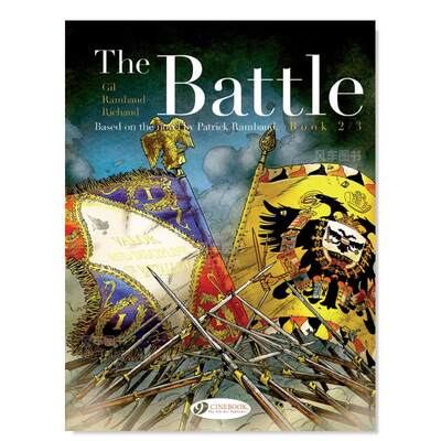 【预 售】The Battle Book卷2英文漫画进口原版图书The Battle Book 2/3Frederic Richaud Cinebook