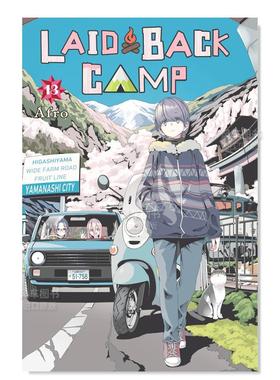 【预售】摇曳露营13英文漫画进口原版书简装14岁以上Laid-Back Camp， Vol. 13 AfroYen Press