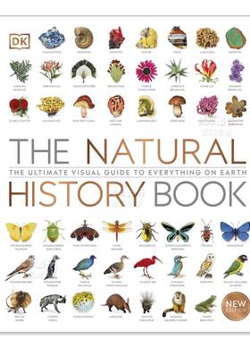 【预售】【DK】自然历史指南英文社会科学进口原版外版书精装The Natural History Book DKDK