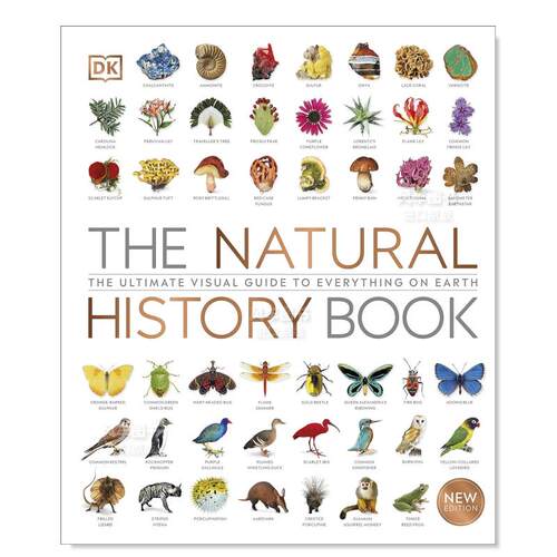 【预售】【DK】自然历史指南英文社会科学进口原版外版书精装The Natural History Book DKDK