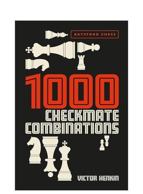 【预售】1000个将杀组合1000 Checkmate Combinations英文生活生活综合Victor Henkin平装Batsford进口原版书9781849947251