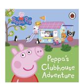 Pig Peppa Clubhouse 小猪佩奇佩奇俱乐部大冒险Peppa 6岁纸板书进口原版 Adventure英文儿童绘本IP系列3 预售 书Ladybird