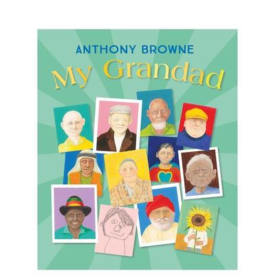【现货】【英国插画师Anthony Browne】我爷爷My Grandad英文儿童绘本插画师Anthony Browne精装Puffin Books 3-6岁进口原版书978