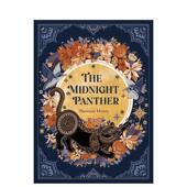 午夜黑豹 Poonam The Mistry 2024卡内基插画奖长名单 Panther英文儿童绘本插画师Poonam Midnight 现货 Mistry精装 Templ