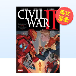 新印刷 书Civil 预售 内战II Bendis Michael Printing 英文漫画平装 Marvel War 进口原版 Brian New